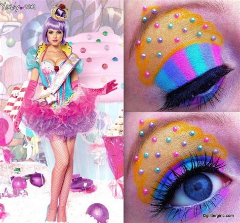candy cupcake makeup look i d do this personaly only cuz i adore cupcakes costume bonbon
