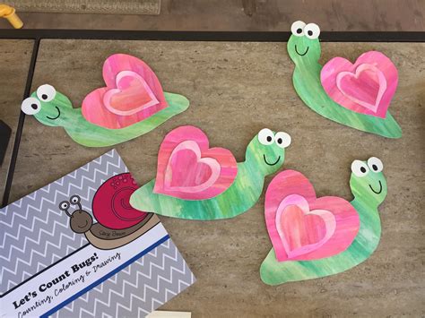 Valentines Craft Snails — Squirmy Wormy Childrens Books And Best Mom Tips
