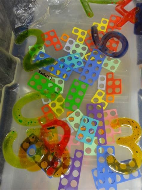 Playing With Numbers Stimulating Learning Water Tray Ideas Eyfs