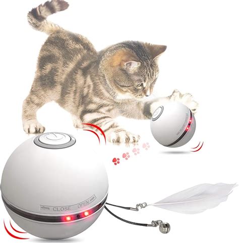Hestia Interactive Cat Toy Ball Automatic Rolling Kitty