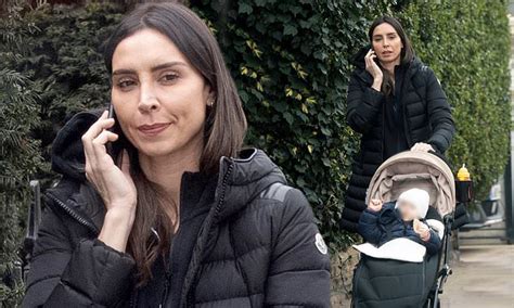 Christine Lampard Enjoys Stroll With Babe Patricia Amid COVID Crisis Daily Mail Online