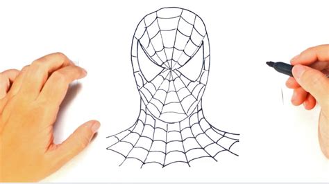 How To Draw Spiderman Step By Step Easy Drawing Of Spiderman