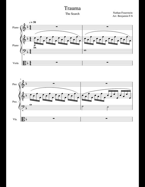 Nf Trauma Sheet Music For Piano Viola Download Free In Pdf Or Midi