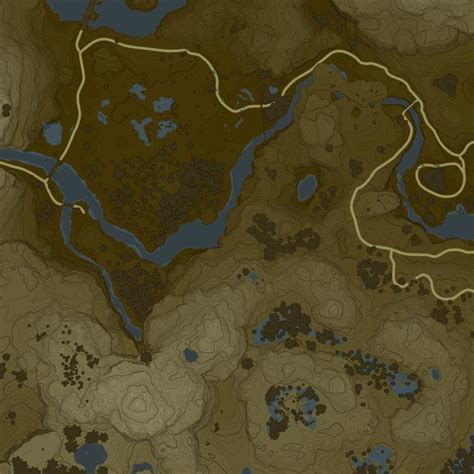 Legend Of Zelda Botw Map World Map