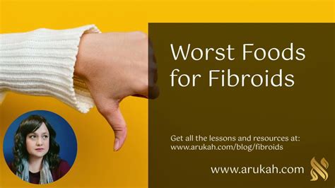 Worst Foods For Fibroids