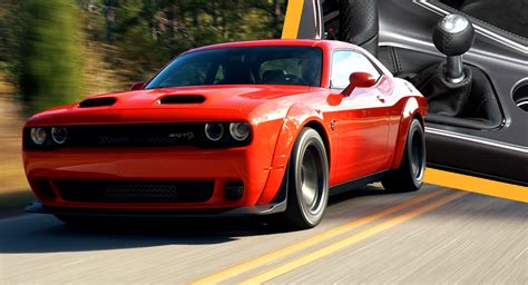 Dodge Dropped The Manual Challenger Hellcat In Late 2021 But Says It