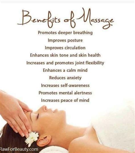 Why Should You Get A Massage Top 10 Reasons Body Massage Therapy