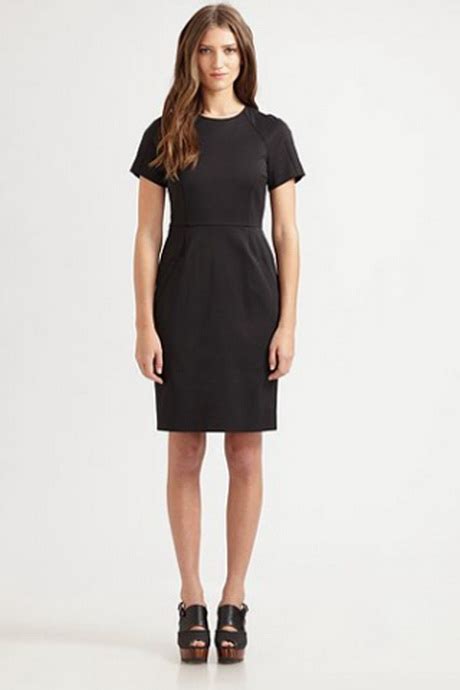 Classic Black Dress With Sleeves Natalie