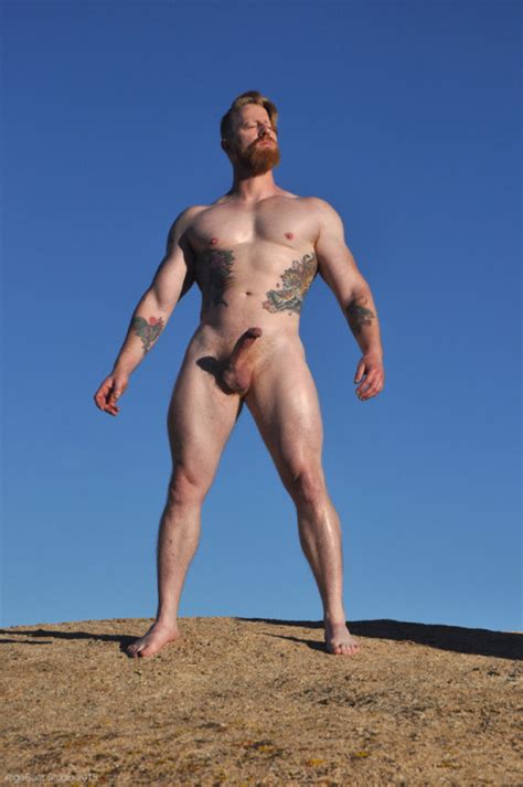 Naked Ginger Man Hung Hot Sex Picture