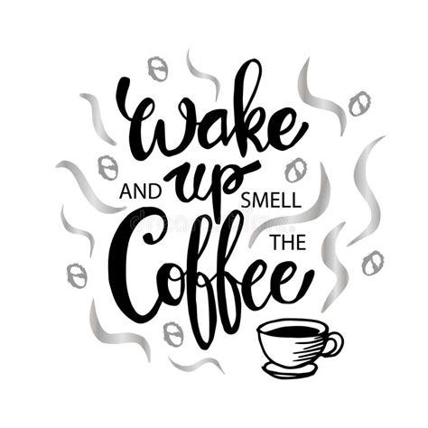 Smell Of Coffee Stock Illustration Illustration Of