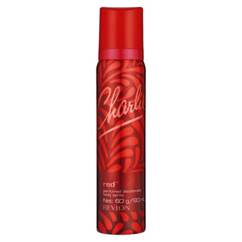 Revlon Charlie Red Ladies Perfumed Body Spray 90ml Female Spray