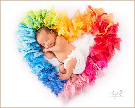 Rainbow Baby Newborn Portraits Celebrate Cherished Images