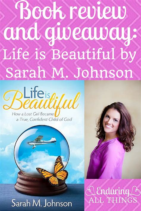 Book Review Life Is Beautiful Giveaway Enduring All Things
