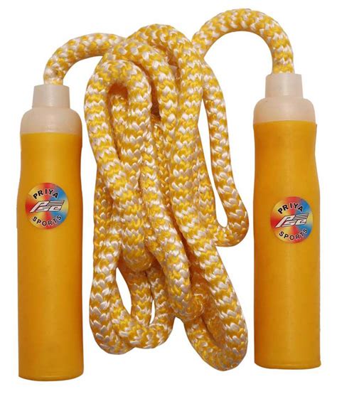 Buy skipping ropes online today at rdx sports uk. Priya Sports Yellow Skipping Rope: Buy Online at Best ...