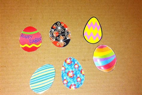 Simple Paper Easter Egg Match Thriftyfun