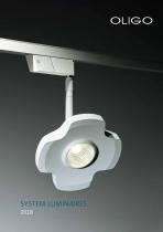 Faretti A Binario Led Ridge Oligo Tondo In Alluminio Contract