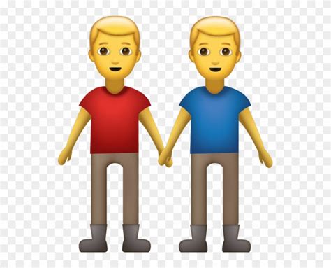 Emoji Watch Two Guys Holding Hands