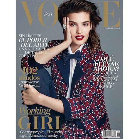 Vogue México October 2015 Alma Jodorowsky By Alvaro Beamud The