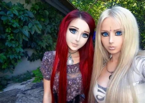 Human Dolls Valeria Lukyanova And Anastasiya Shpagina In High Profile