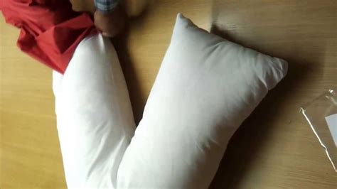 Easy Way To Dress A V Shaped Pillow With Case Cover Orthopaedic
