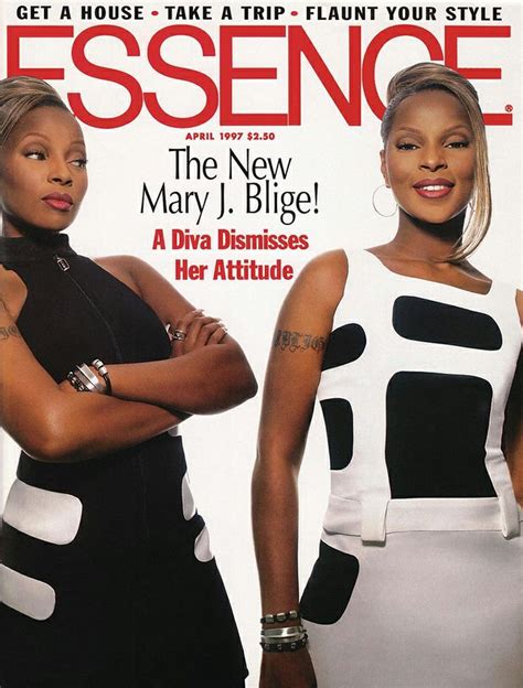 Mary J Blige And Mary J Blige Essence Magazine April 1997 Cover