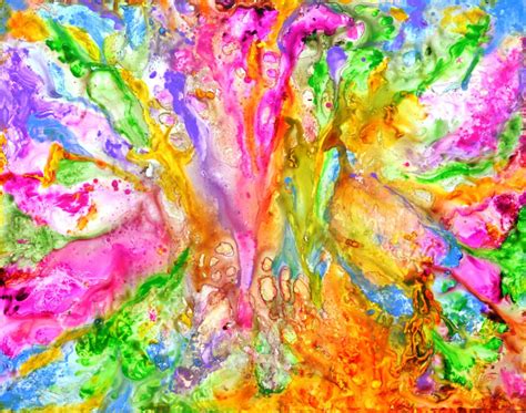 Luscious Colorful Modern Abstract With Pastel Shades 2016