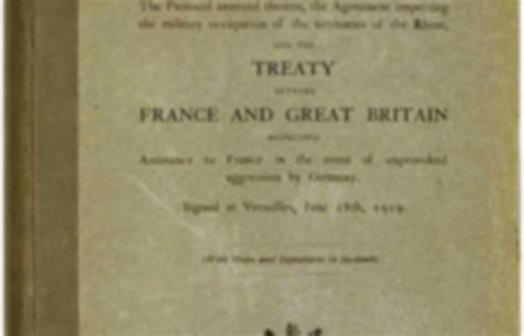 The Treaty Of Versailleswas It A Responsible Document Pearltrees