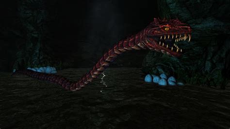 Giant Snakes Mihail Monsters And Animals Mihail Sse Port At Skyrim