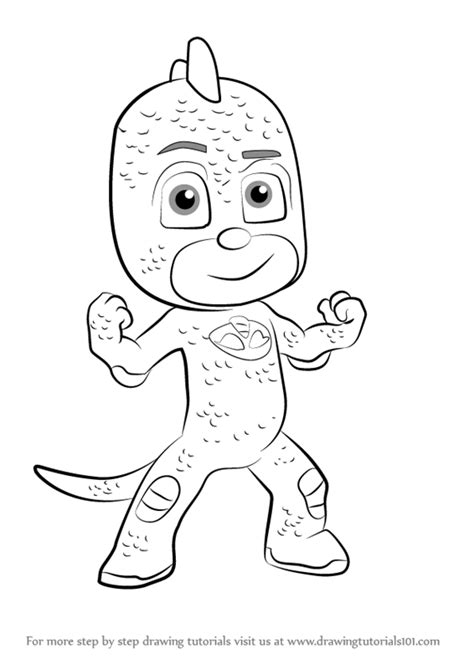 Gecko Coloring Pages Printable