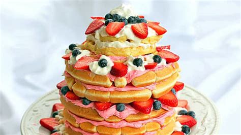 Waffle And Berry Wedding Cake Recipe