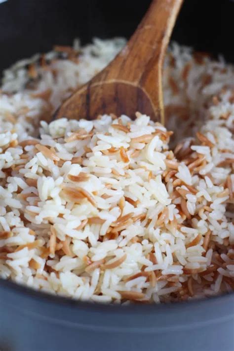 This Is The Best Turkish Rice Pilaf With Orzo Recipe Fluffy And Tender