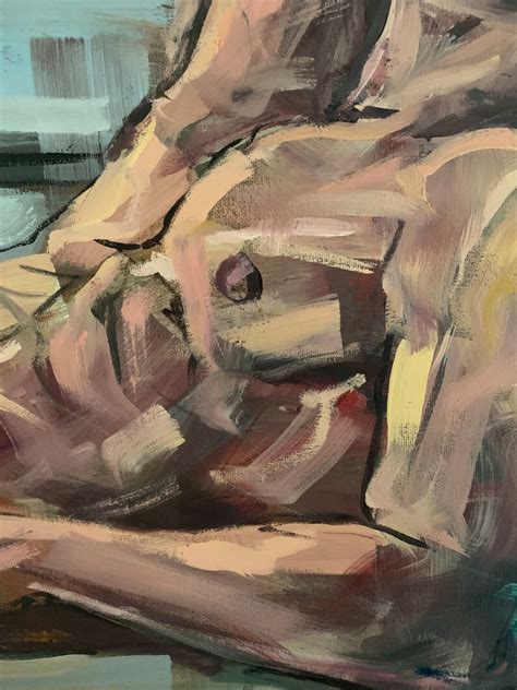 Male Nude Gay Erotic Art Naked Man Nude Painting Gay Oil Artwork Original Male Figure