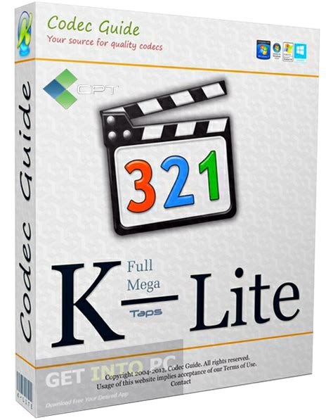 Codecs and directshow filters are needed for encoding and decoding audio and video formats. Universo: K-Lite Codec Pack ( v15.2.5 )