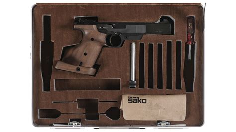 Sako Triace Semi Automatic Target Pistol With Case Rock Island Auction