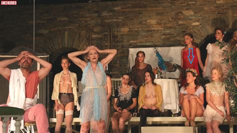 Naked Eleni Boukli In Lysistrata Stage Play
