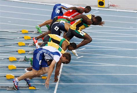 But when the gun blasted. Can You Beat Usain Bolt Out of the Blocks? - The New York ...