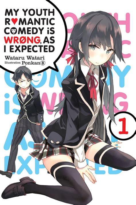 my youth romantic comedy is wrong as i expected light novel manga review by caxap1rk anime