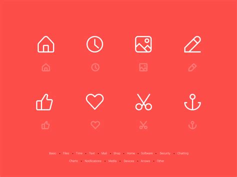 Soft Icons Set By Lllllllll On Dribbble