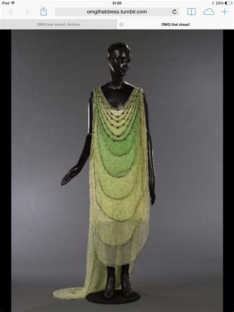 Green Drape Dress Vionnet Madeleine Vionnet Vintage Fashion