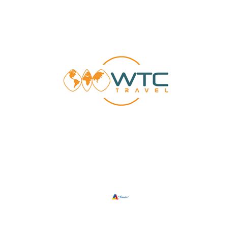 Wtc Travel Brand Logo Designed By Murat TovaÇ Web Design Logo Design