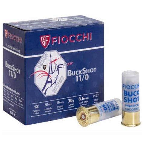 Fiocchi Buckshot Practical Shooting 30g 86mm