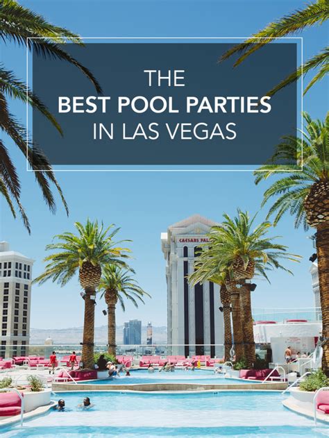 The Best Pool Parties In Las Vegas Zocha Group