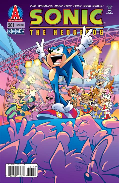 Archie Sonic The Hedgehog Issue 201 Mobius Encyclopaedia