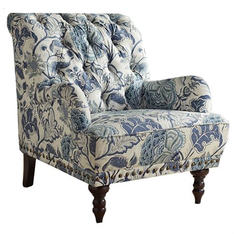 Noble House Drewsey Fabric Club Chair Floral Artofit