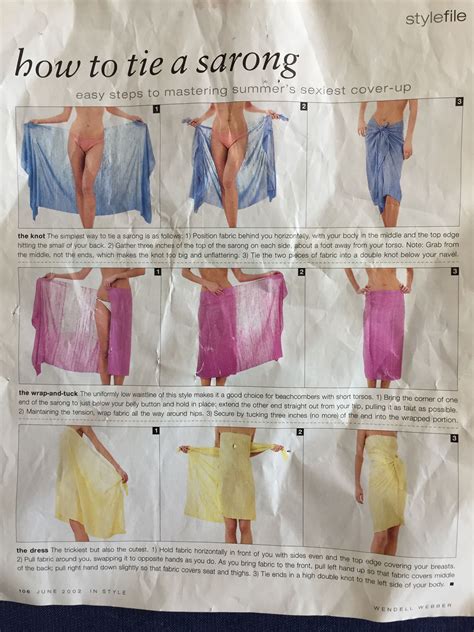 13 Sexy Ways To Tie A Sarong Wrap Styling A Sarong Vlrengbr