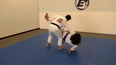 B Brazilian Jiu Jitsu Self Defense Naperville Youth Gray Belt Double Leg Takedown