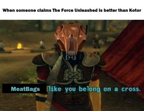 I found you in the middle of a statement: HK-47 speaks the truth and nothing but the truth : KOTORmemes