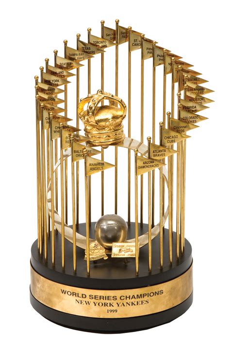 Find the perfect serie a trophy stock photos and editorial news pictures from getty images. Lot Detail - 1999 New York Yankees World Series ...