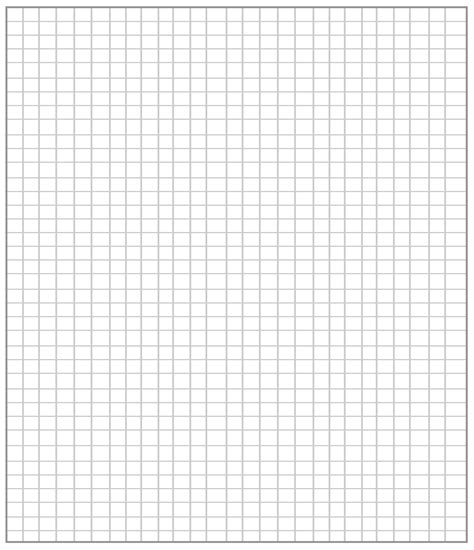 Graphing Paper Printable With Numbers