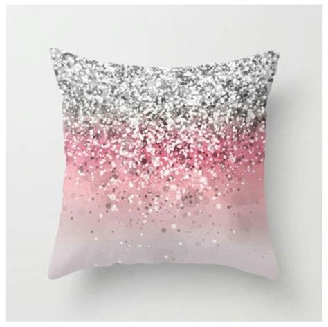 Sparkly Pillow Cute Pillows Throw Pillows Pink Pillows Girls Bedroom